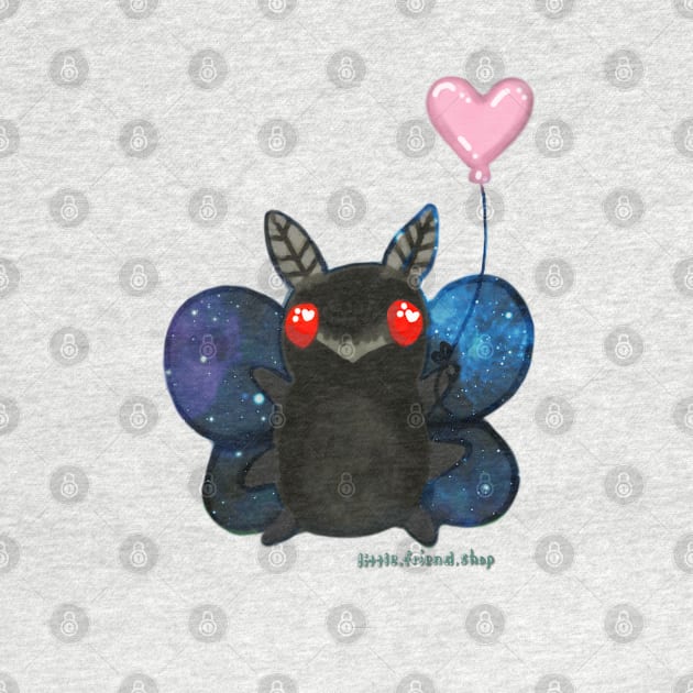 Mothman with a balloon by Little Friend Shop